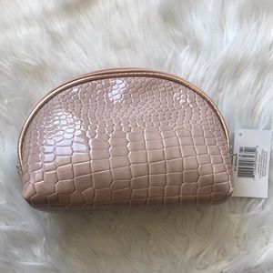 Elegant Nude Make Up Bag Cosmetic Case